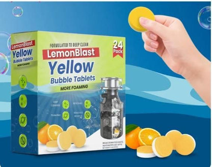 LemonBlast Yellow Bubble Tablets – Buy 12 Get 12 FREE (24 Tablets)